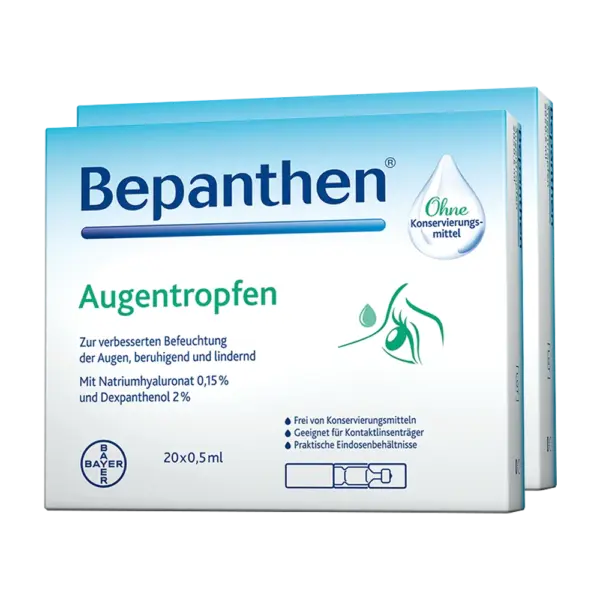 Bepanthen® Augentropfen 2 x 20 x 0,5ml