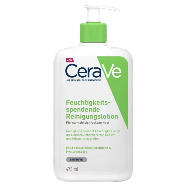 CeraVe Feuchtigkeitsspendende Reinigungslotion 473ml